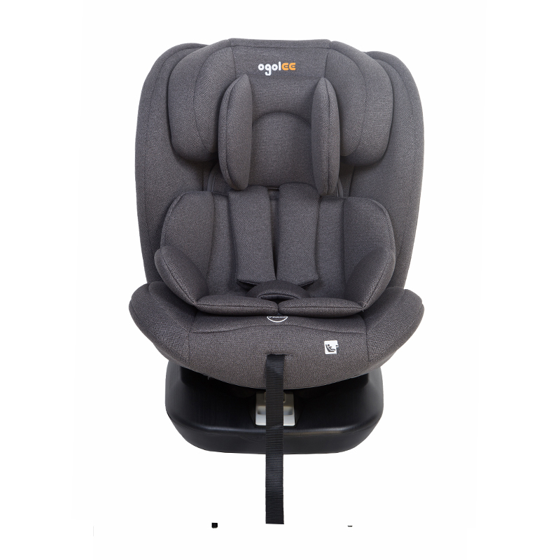 OG801A ECE R129 ISIze শিশুর গাড়ি আসন 40-150 সেমি আইসোফিক্স শিশু সুরক্ষা আসন 360 ডিগ্রি বাচ্চাদের জন্য বড় রিকলাইন ঘোরান